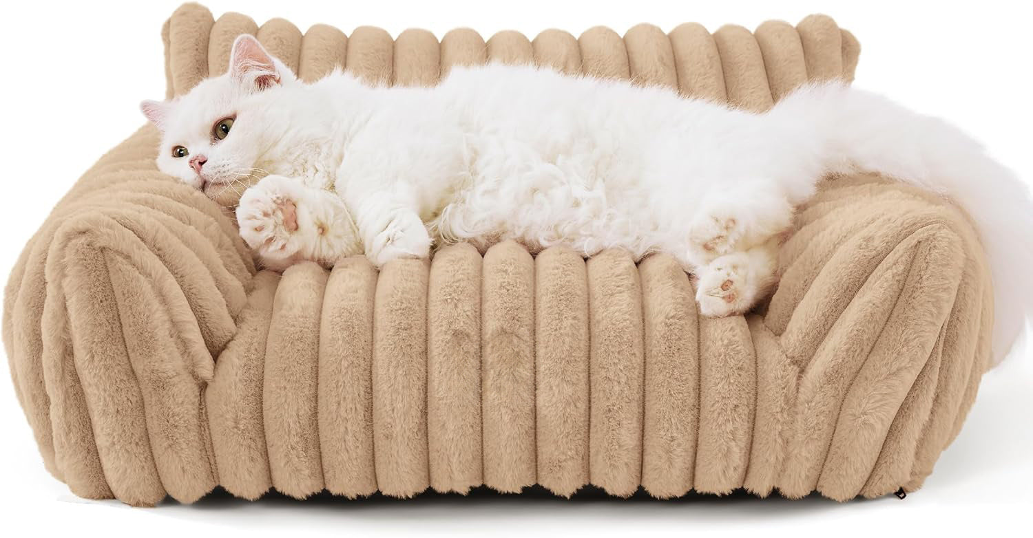 Fluffy sofa